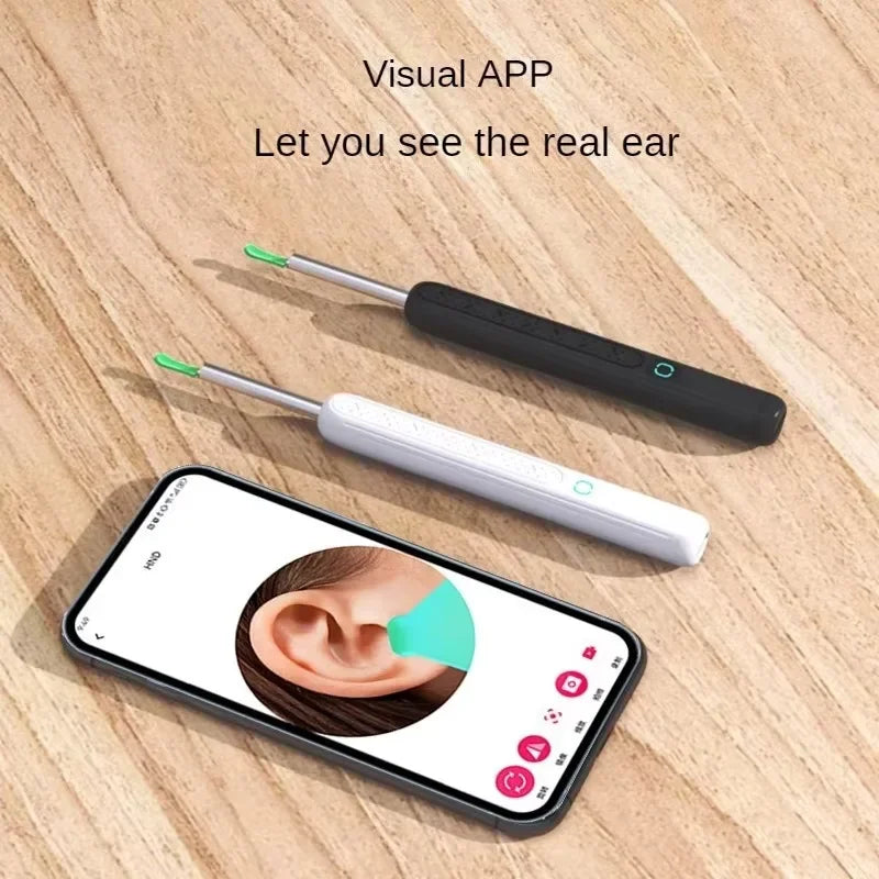 Wireless Wifi Ear Pick Otoscope Camera Borescope Luminous Ear Wax Cleaning Teeth Oral Inspection Health Care Ear Cleaner